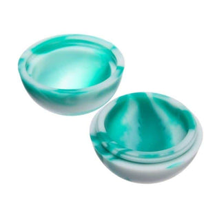 Oil Slick Green & White Slick Ball