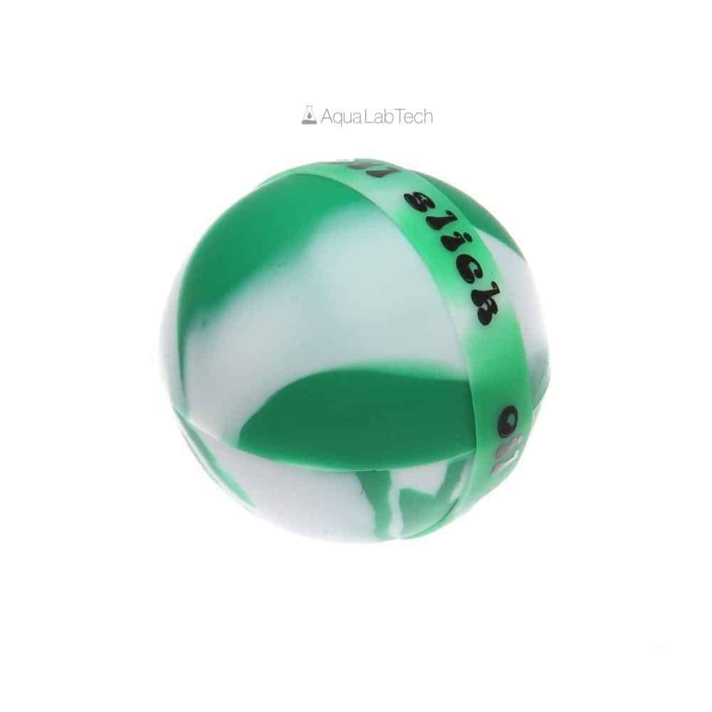 Oil Slick - The Original Slick Balls - Green & White
