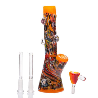 PeeJay Glass Mixed Toon Bong