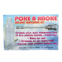 Poke N Smoke - Instant Waterpipe Kit - Aqua Lab Technologies