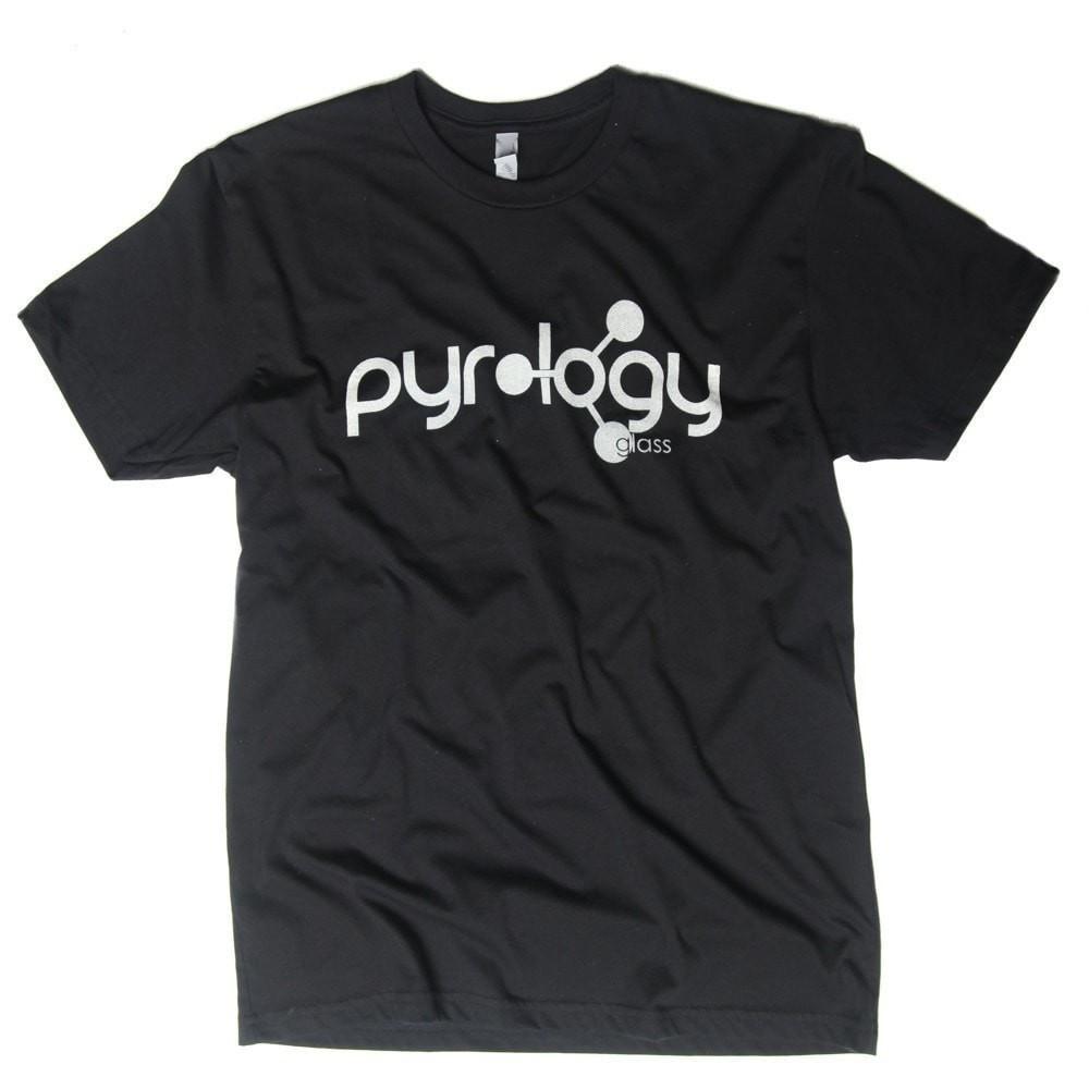 Pyrology Glass - Black Logo T-Shirt