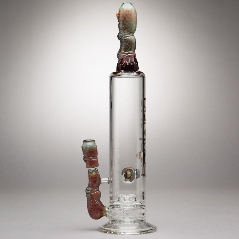 Pyrology Rig Heady Finger Punch Dab Rig from Pyrology Glass x Zii Glass – Aqua Lab ...