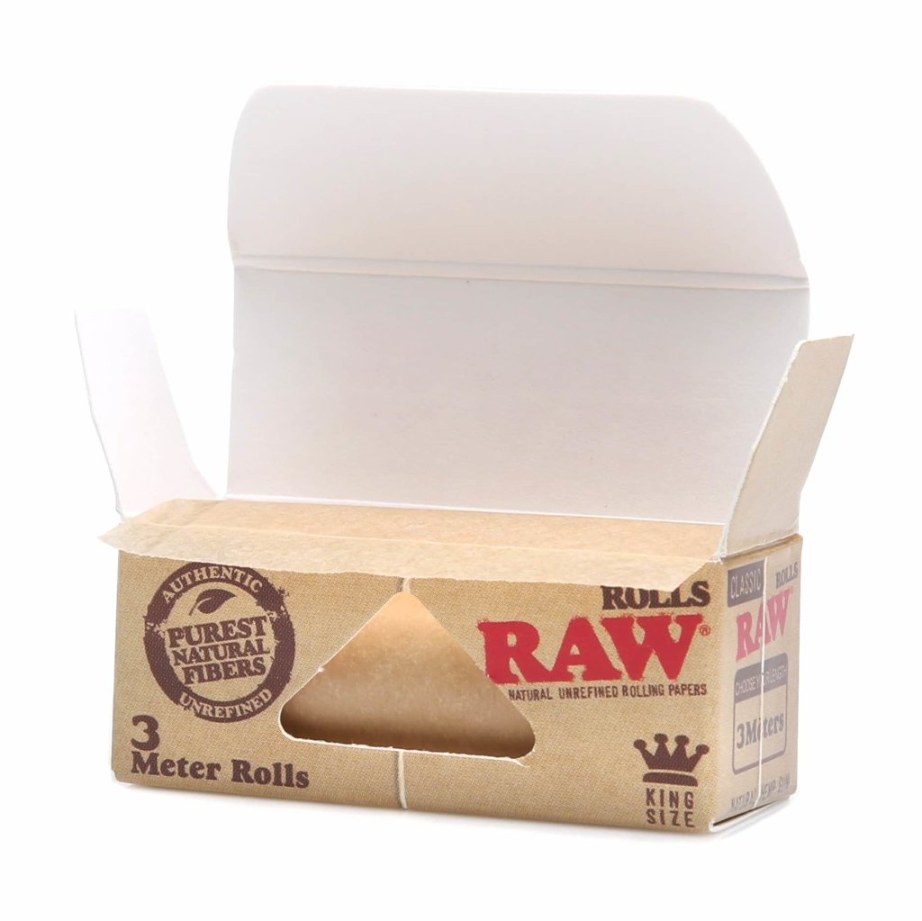 RAW Papers - 3 Meter Natural Unrefined Roll - Aqua Lab Technologies