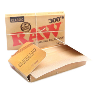 RAW Natural 300's Rolling Papers