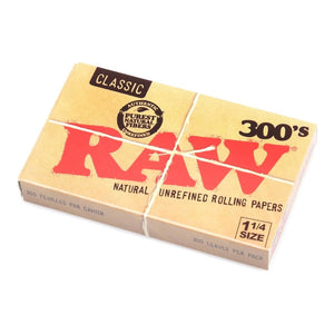 RAW Papers - Natural 300's Rolling Papers - Aqua Lab Technologies