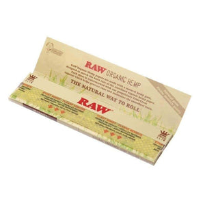 RAW Papers - Organic Kingsize Slim Papers - Aqua Lab Technologies