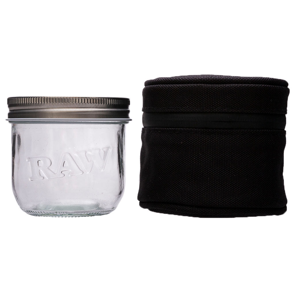 RAW - Smell Proof Cozy & Glass Jar