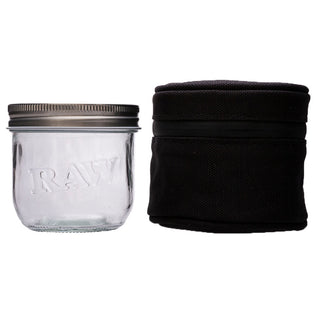 RAW Smell Proof Cozy & Glass Jar