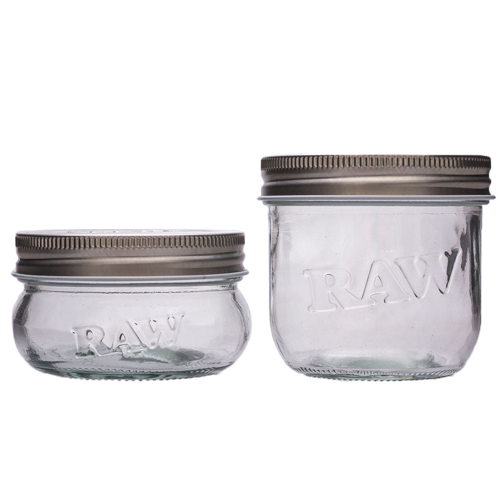 RAW - Smell Proof Cozy & Glass Jar