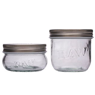 RAW Smell Proof Cozy & Glass Jar