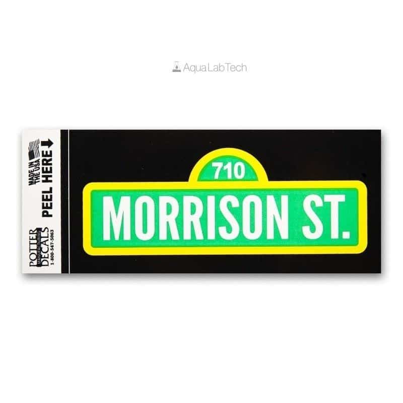 Rob Morrison Glass - 710 Morrison St. Sticker