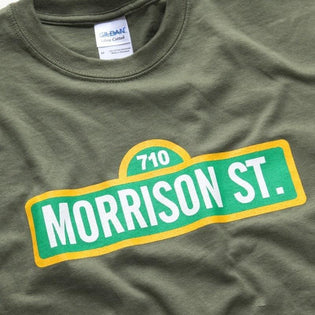 Rob Morrison Glass Green 710 Morrison St. T-Shirts