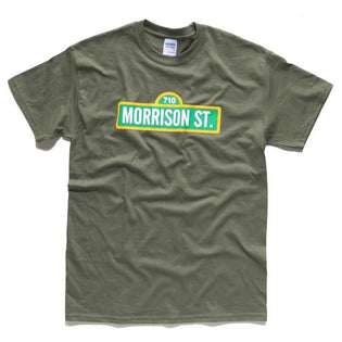 Rob Morrison Glass Green 710 Morrison St. T-Shirts