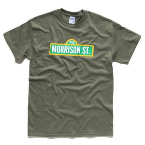 Rob Morrison - Green 710 Morrison St. T-Shirts - Aqua Lab Technologies