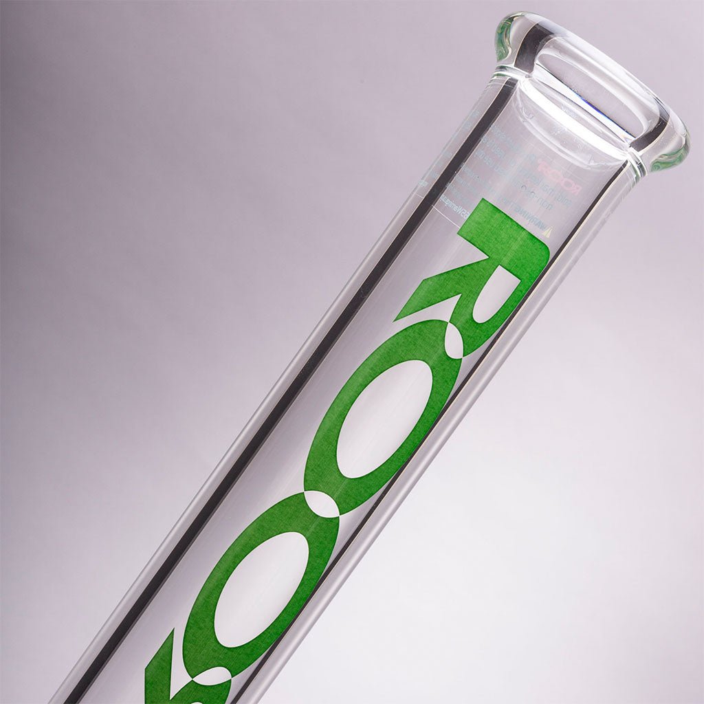 ROOR® Glass - 7mm Green Thick Bongs - Aqua Lab Technologies
