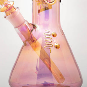 RooR Glass - Gold Fume Beaker Bong - Aqua Lab Technologies