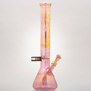 RooR Glass - Gold Fume Beaker Bong - Aqua Lab Technologies