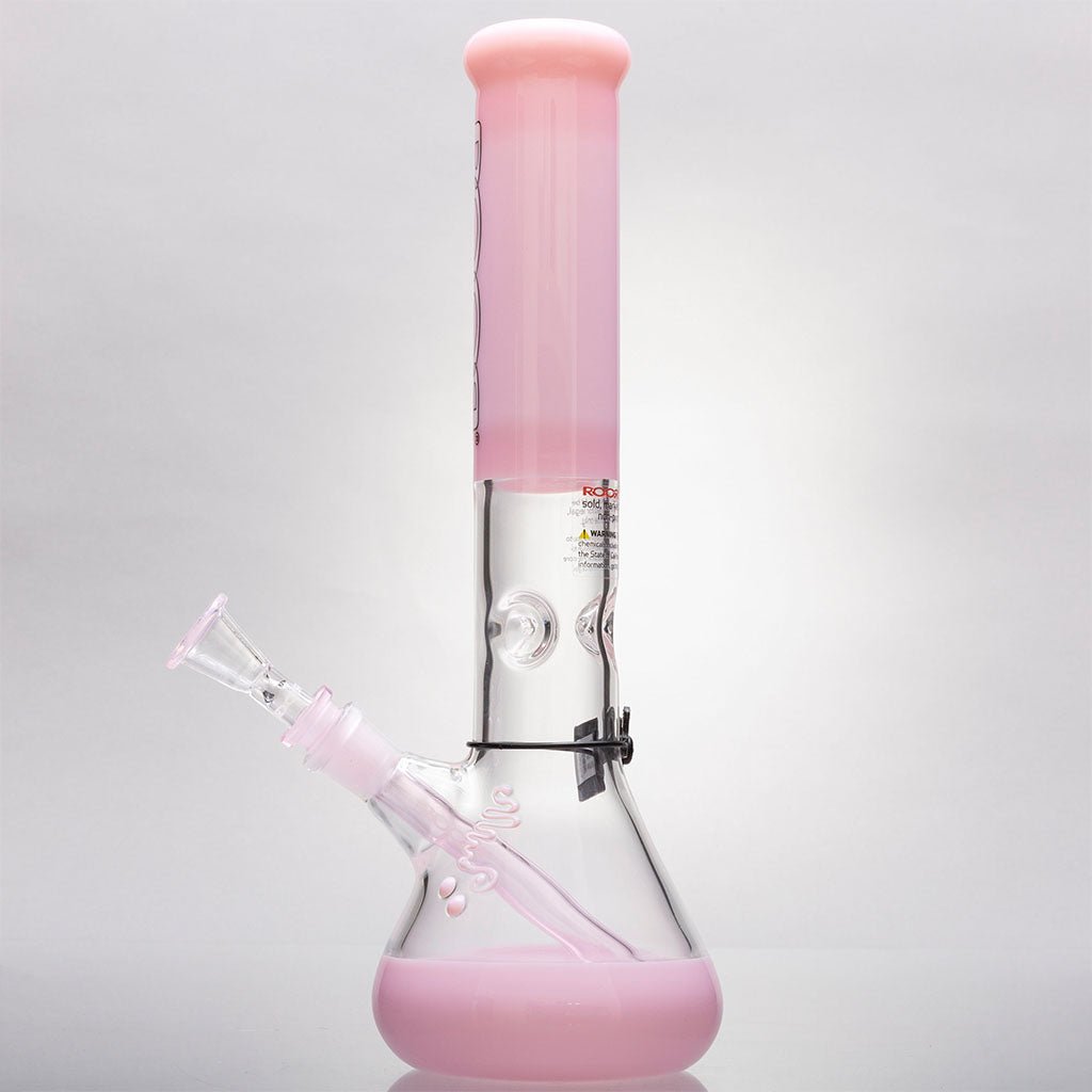 8 Tinted Pink Water Pipe Smoking Bong - Pink Bong -SmokeDay