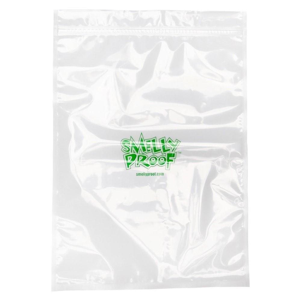 SMELLY PROOF STORAGE BAGS ( CLEAR STAND UP BAGS ) - 100 PACK - HBI Canada