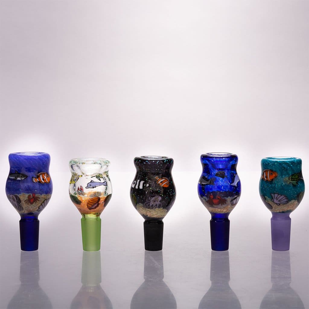 Strobel Glass - Aquatic Themed Bong Slides - Aqua Lab Technologies