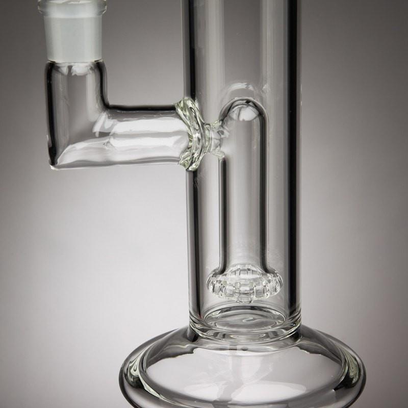 Toro Glass - Circ to 13 Arm Bong - Black & White - Aqua Lab Technologies