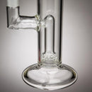 Toro Glass - Double Circ Perc Bong - White & Black Label - Aqua Lab Technologies