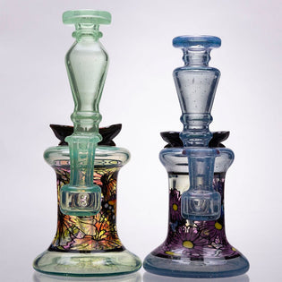 Windstar Glass Butterfly Stained Glass Dab Rigs
