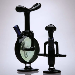Worm Glass Heady Unicycle Dab Rigs