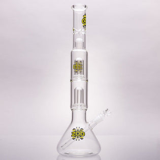 ZOB Glass Double UFO Beaker Bong